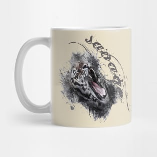 Savage tiger my best big cat Mug